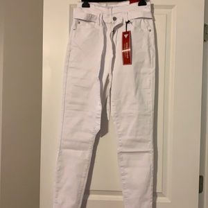 Belted high-waist Guess jeans